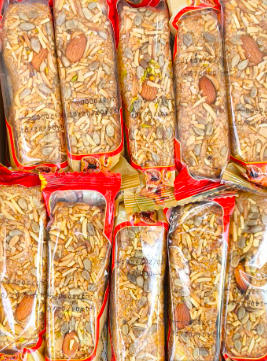 فروش عمده معجون انجیری با مغز آفتابگردان و بادام زمینی + قیمت رقابتی